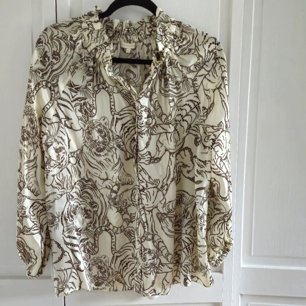 Ann Mashburn silk blouse